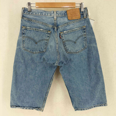 リーバイス Levis 00S USA製 ボタン裏 553刻印 501 ボタンフライ デニム ハーフ パンツ メンズ W32