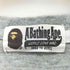 アベイシングエイプ A BATHING APE ユニオンジャック チェックドッキングクルーネック半袖Tシャツ メンズ JPN:S