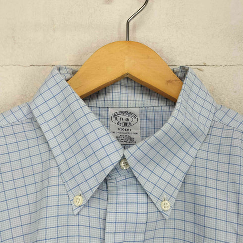 ブルックスブラザーズ BROOKS BROTHERS REGENT ロングスリーブ ボタンダウン チェックシャツ メンズ 17