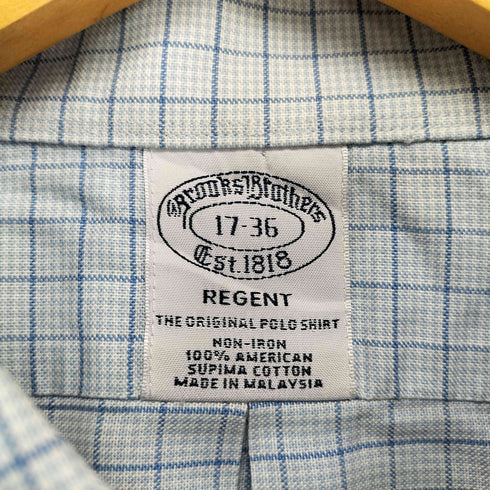 ブルックスブラザーズ BROOKS BROTHERS REGENT ロングスリーブ ボタンダウン チェックシャツ メンズ 17
