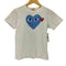 プレイコムデギャルソン PLAY COMME des GARCONS ハートワッペン クルーネック 半袖 Tシャツ レディース M