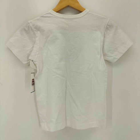 プレイコムデギャルソン PLAY COMME des GARCONS ハートワッペン クルーネック 半袖 Tシャツ レディース M