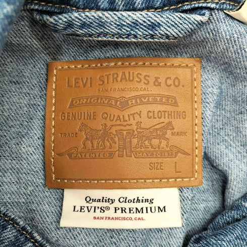 リーバイス Levis WOMEN'Sトラッカージャケット ミディアムインディゴ レディース JPN:L