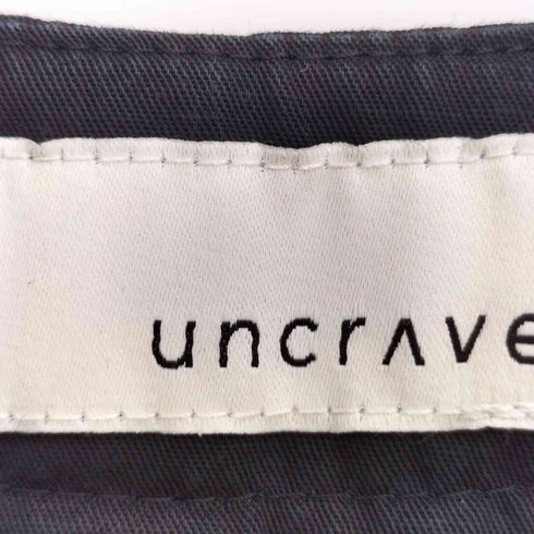 アンクレイヴ uncrave フロントジップ タック リネン混 ノースリーブ オールインワン レディース 0