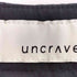 アンクレイヴ uncrave フロントジップ タック リネン混 ノースリーブ オールインワン レディース 0