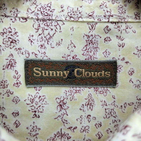 Sunny Clouds サニークラウズ 花柄 半袖 シャツ レディース M
