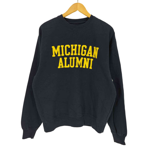 ギア GEAR FOR SPORTS BIG COTTON カレッジ ロゴ Vガゼット クルーネック L/S スウェット メンズ import:M
