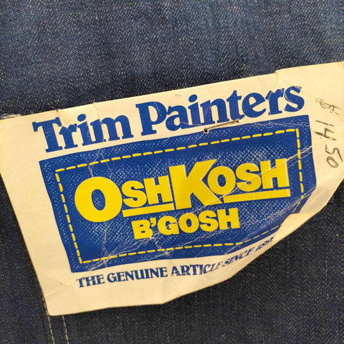 オシュコシュ OSHKOSH 70s デッドストック フラッシャー付 B’Gosh USA製 42TALON ペインターパンツ メンズ 26 L32