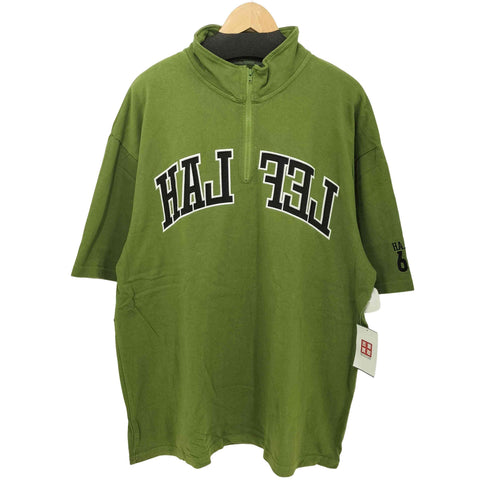 レフラー Leflah ハーフジップ アーチロゴ 半袖 Tシャツ メンズ JPN:XXL