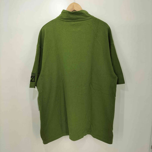 レフラー Leflah ハーフジップ アーチロゴ 半袖 Tシャツ メンズ JPN:XXL