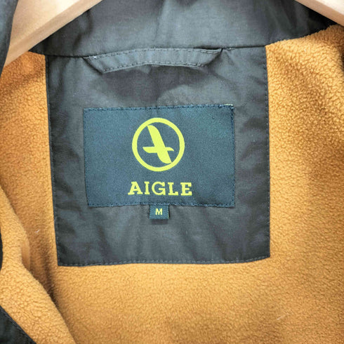 エーグル AIGLE 裏地フリース スタンドカラー ブルゾン フード2way メンズ import:M