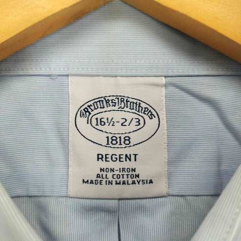ブルックスブラザーズ BROOKS BROTHERS REGENT コットン ロングスリーブ シャツ メンズ 16 1/2