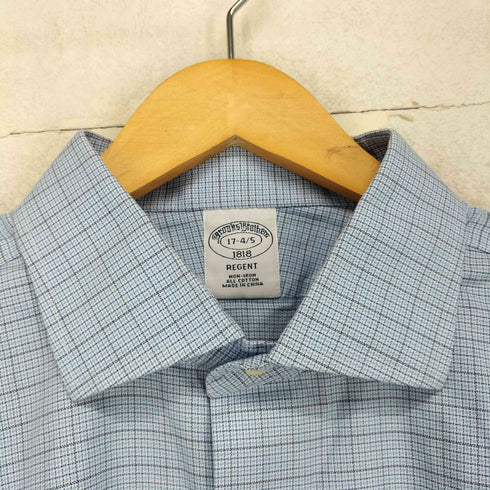 ブルックスブラザーズ BROOKS BROTHERS REGENT チェック ロングスリーブ シャツ メンズ 17