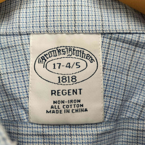 ブルックスブラザーズ BROOKS BROTHERS REGENT チェック ロングスリーブ シャツ メンズ 17