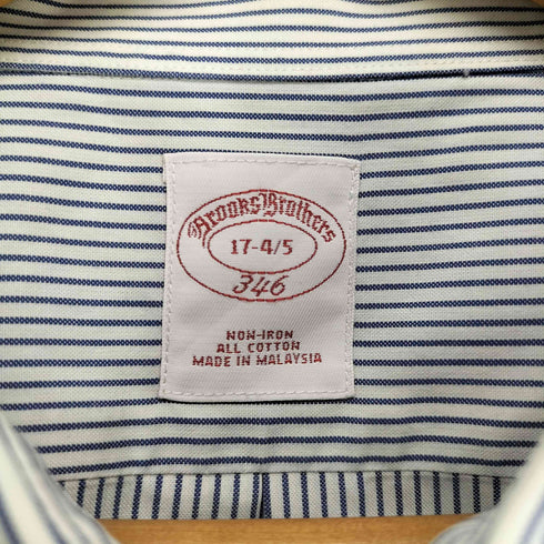 ブルックスブラザーズ 346 BROOKS BROTHERS ロングスリーブ ボタンダウン シャツ メンズ 17