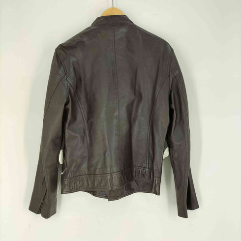 ポールスミス Paul Smith 羊革 スタンドカラー ダブルライダース メンズ import:M