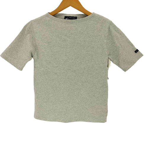 セントジェームス SAINT JAMES ボートネック コットン 半袖Tシャツ レディース XXS