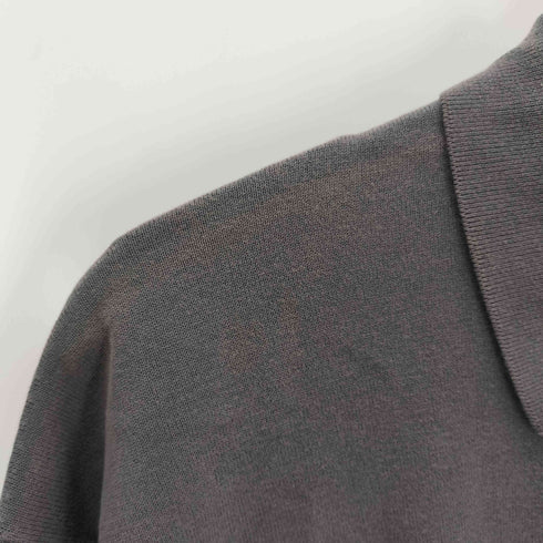 スティーブンアラン Steven Alan 60ハイツイスト ショートスリーブニットポロシャツ メンズ L