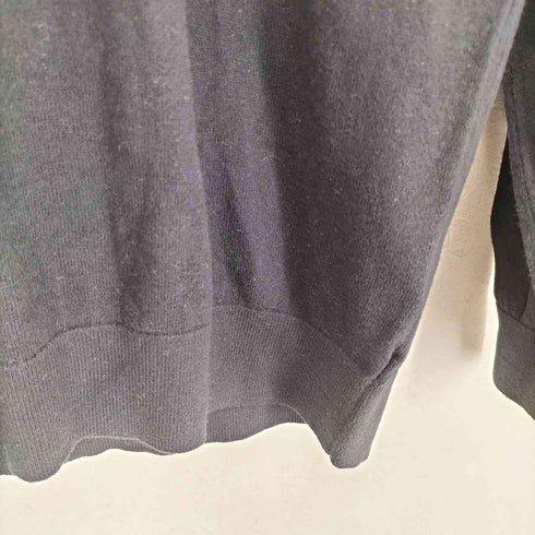 ユニクロ UNIQLO CASHMERE コットンカシミヤクルーネックセーター メンズ JPN:L