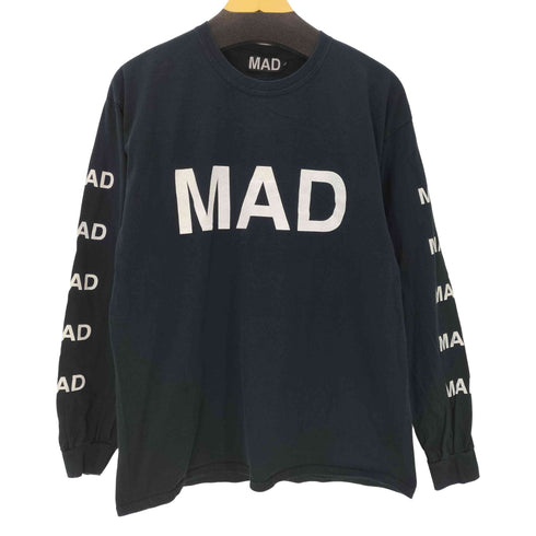 アンダーカバー UNDERCOVER × MAD STORE マッド ロゴ L/S カットソー ロンT ブラック メンズ JPN:L
