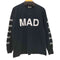 アンダーカバー UNDERCOVER × MAD STORE マッド ロゴ L/S カットソー ロンT ブラック メンズ JPN:L