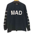 アンダーカバー UNDERCOVER × MAD STORE マッド ロゴ L/S カットソー ロンT ブラック メンズ JPN:L