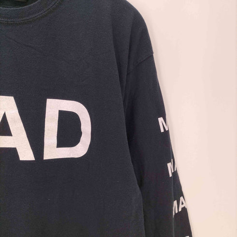 アンダーカバー UNDERCOVER × MAD STORE マッド ロゴ L/S カットソー ロンT ブラック メンズ JPN:L