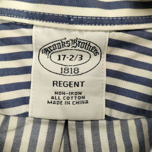 ブルックスブラザーズ BROOKS BROTHERS REGENT ストライプ ロングスリーブ シャツ メンズ 17