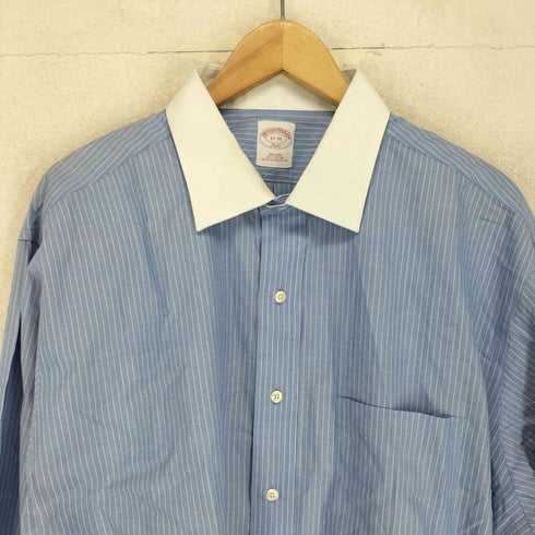 ブルックスブラザーズ 346 BROOKS BROTHERS REGENT ストライプ ロングスリーブ シャツ メンズ 17
