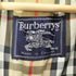 バーバリーズ BURBERRYS MADE IN ENGLAND 裏ノバチェック 比翼ステンカラーコート メンズ