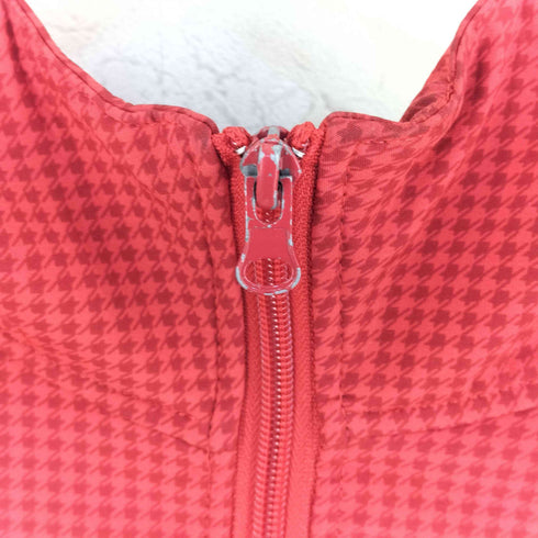 マリクレール marie claire boutique ブティック 千鳥格子柄 ジップアップ フーデッドジャケット メンズ XL