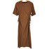 ビューティーアンドユースユナイテッドアローズ BEAUTY & YOUTH UNITED ARROWS サイドホールショートスリーブワンピース レディース