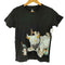 デザインティーシャツストアグラニフ Design Tshirts Store graniph 鬼子母猫百号 半袖Tシャツ レディース JPN:XS