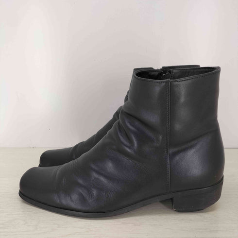 CALLNE カルネ Squaretoe Real Leather Heelboots スクエアトゥリアルレザーヒールブーツ メンズ 42