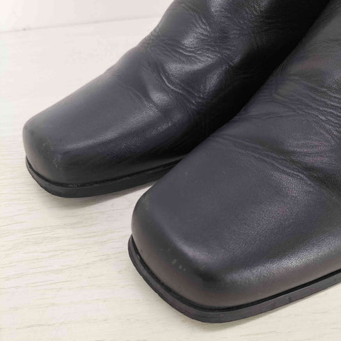 CALLNE カルネ Squaretoe Real Leather Heelboots スクエアトゥリアルレザーヒールブーツ メンズ 42