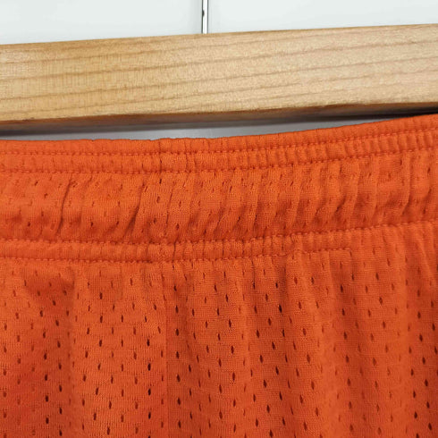 ラッセルアスレチック RUSSELL ATHLETIC 90s カレッジプリント メッシュ バスケパンツ バスパン メンズ JPN:M