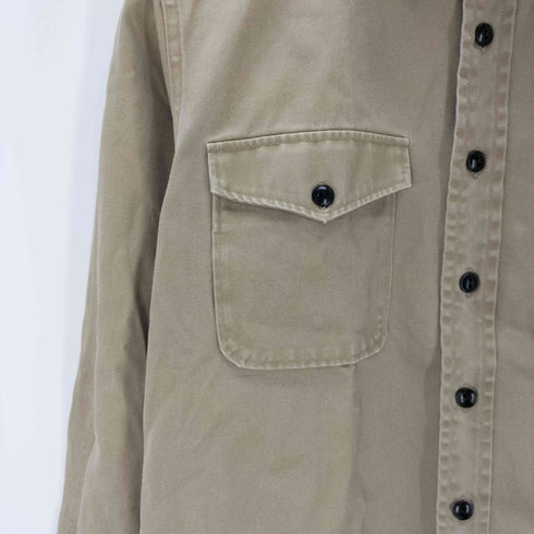 エヌハリウッド N.HOOLYWOOD 2011SS シャツ ジャケット フラップ ポケット コットン メンズ 36