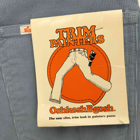 オシュコシュ OSHKOSH 70s デッドストック フラッシャー付 B’Gosh USA製 42TALON 細畝 コーデュロイペンタ―パンツ メンズ 29 31 M
