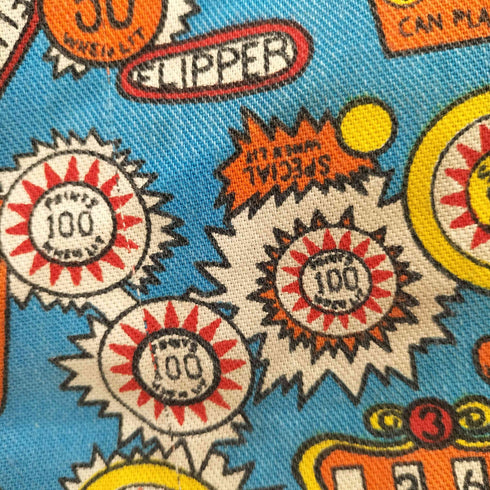 80S~90S TALONジップ カットオフ 総柄 ハーフパンツ レディース
