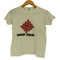 ヘインズ Hanes 70s USA製 三角タグ 裾袖シングルステッチ 企業ロゴプリント クルーネックTシャツ レディース import:L