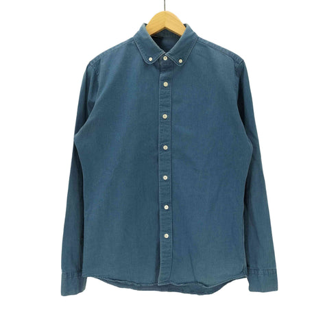 エヌハリウッド N.HOOLYWOOD ボタンダウン L/S シャンブレー デニム シャツ メンズ 38