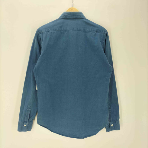 エヌハリウッド N.HOOLYWOOD ボタンダウン L/S シャンブレー デニム シャツ メンズ 38