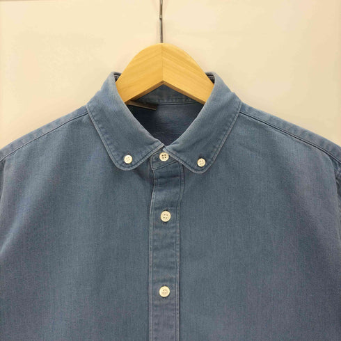 エヌハリウッド N.HOOLYWOOD ボタンダウン L/S シャンブレー デニム シャツ メンズ 38