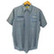 リー Lee 60-70S USA製 UNION MADE ユニオンメイド S/S ワーク シャツ メンズ import:M