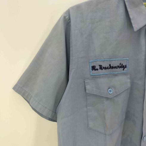リー Lee 60-70S USA製 UNION MADE ユニオンメイド S/S ワーク シャツ メンズ import:M
