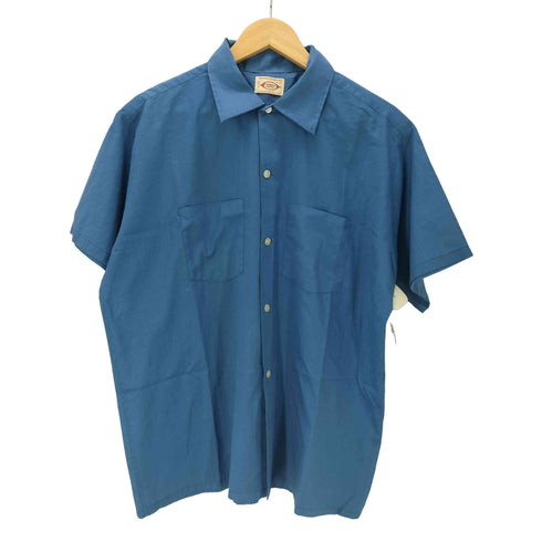 DURABLE PRESS 60-70S S/S シアー ボックス シャツ 襟芯 メンズ import:L