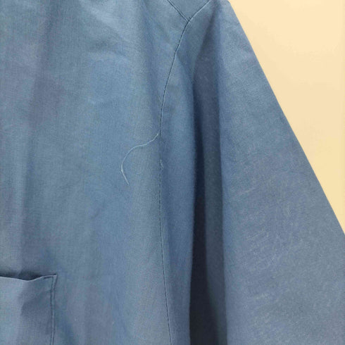 DURABLE PRESS 60-70S S/S シアー ボックス シャツ 襟芯 メンズ import:L