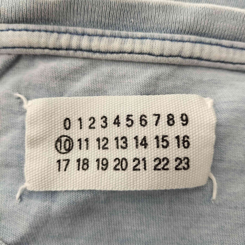 メゾンマルタンマルジェラ Maison Martin Margiela 00S MADE IN ITALY イタリア製 ここのえ 本人期 10 コットン クルーネック L/S カットソー Tシャツ ロンT メンズ