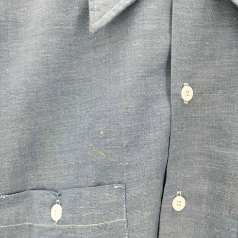 ビッグマックジェイシーペニー BIG MAC JCPenney 70S シャンブレー S/S ワーク シャツ メンズ