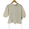 コス COS BELTED PUFF SLEEVE BLOUSE ベルテッド パフ スリーブ ブラウス レディース 32